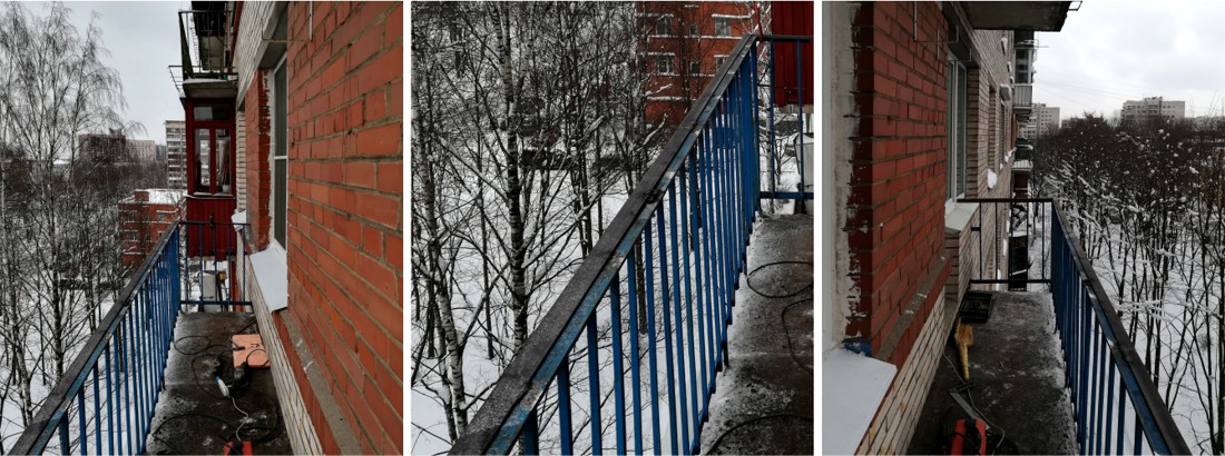 Сварочные работы по укреплению перил