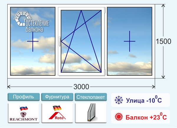 Теплое остекление лоджии в 137 серии