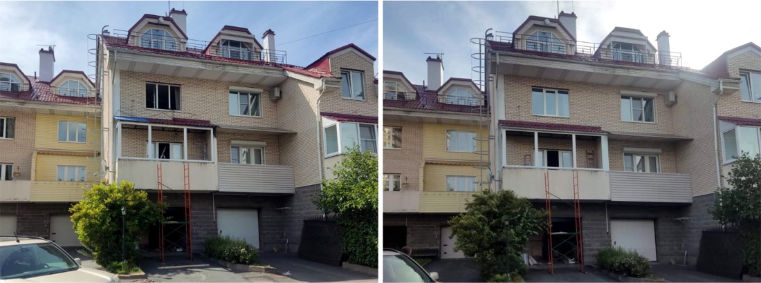 Врезка в стену отливной планки