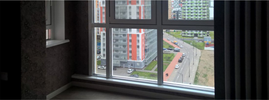 Замена холодного остекления на теплое без изменения фасада