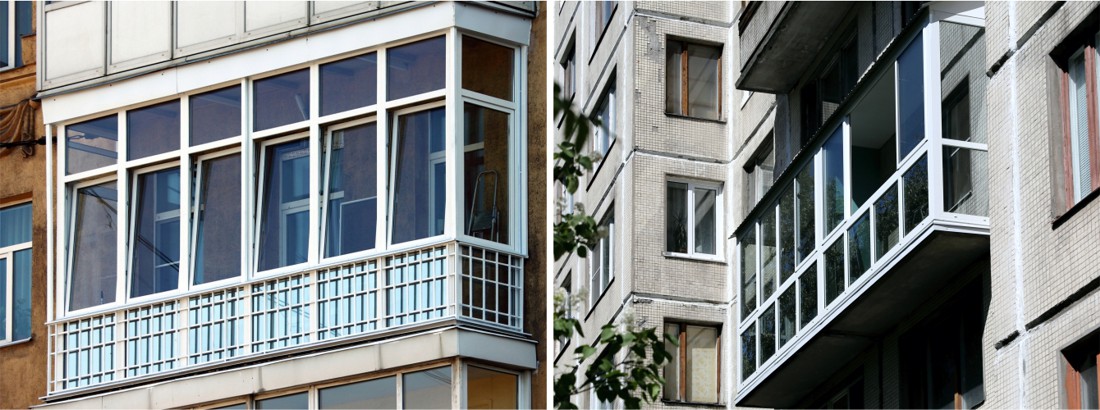 Панорамное остекление балконов